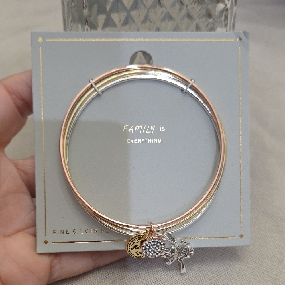 Fashion Gold and Silver Plated Bracelet Set